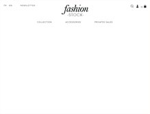 Tablet Screenshot of fashion-stock.com